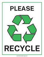 recycle sign