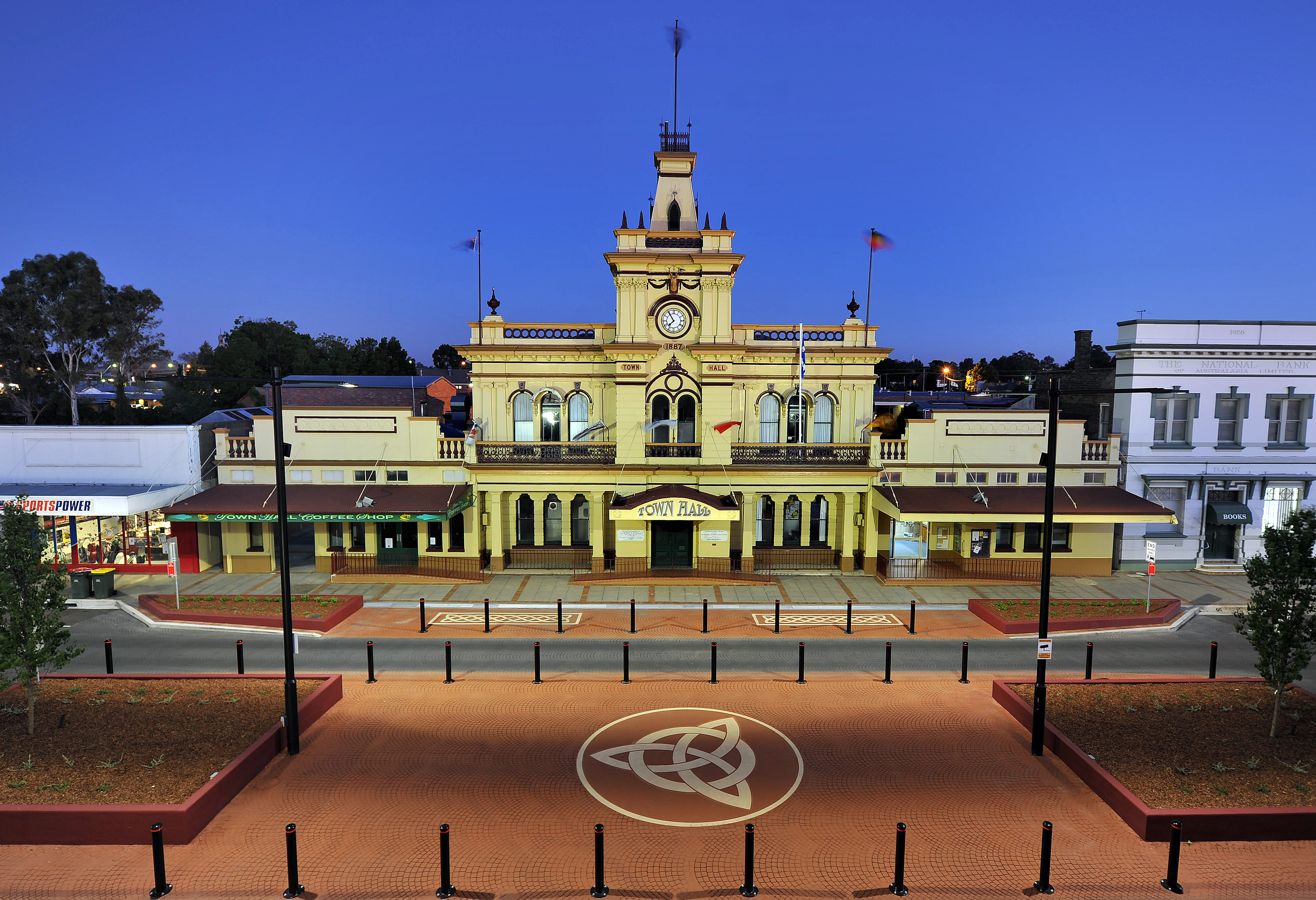 Town Hall and Town Square